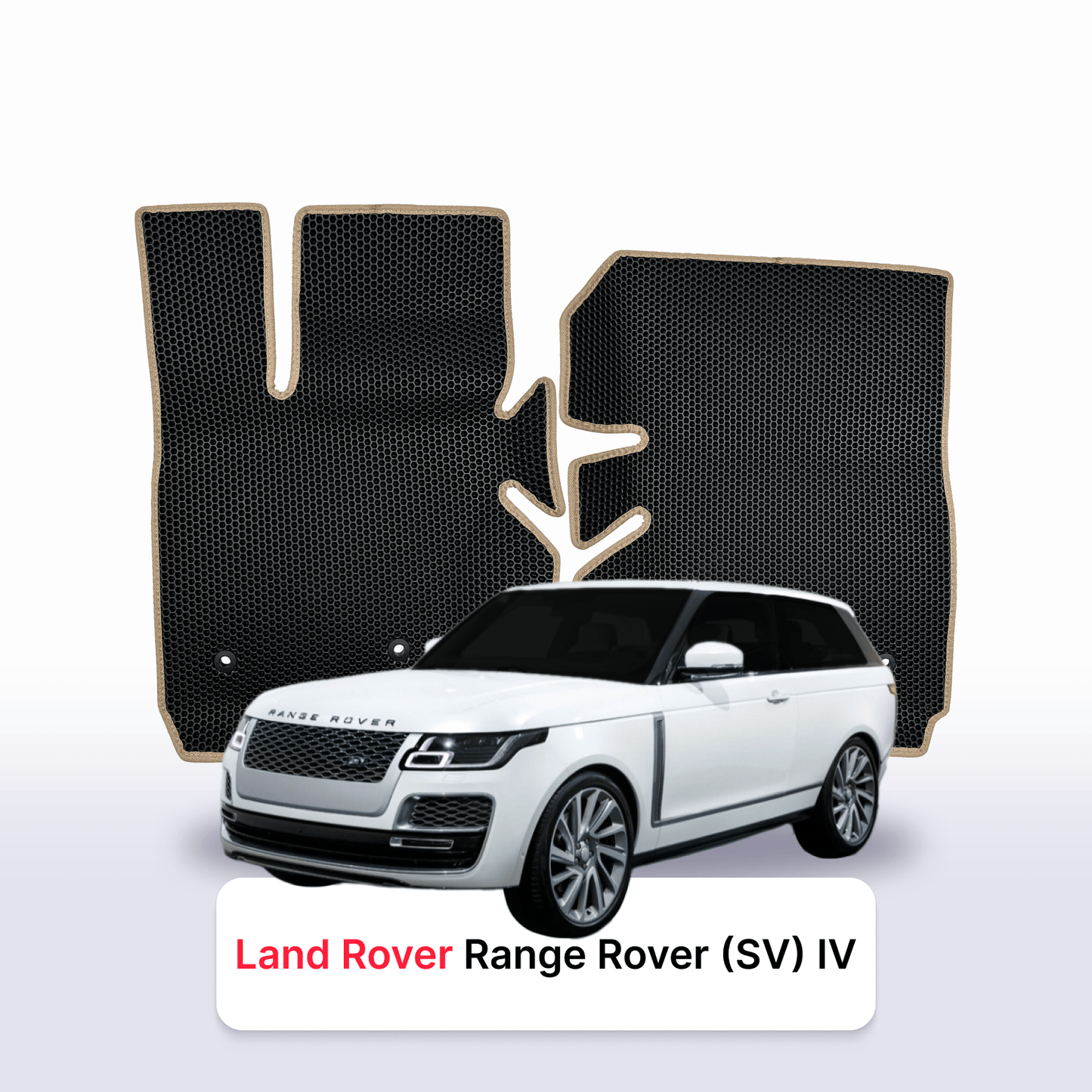 Fußmatten EVAMATS für Land Rover Range Rover(SV) 4 gen 2021-2021 jahr SUV COUPE 3 türer