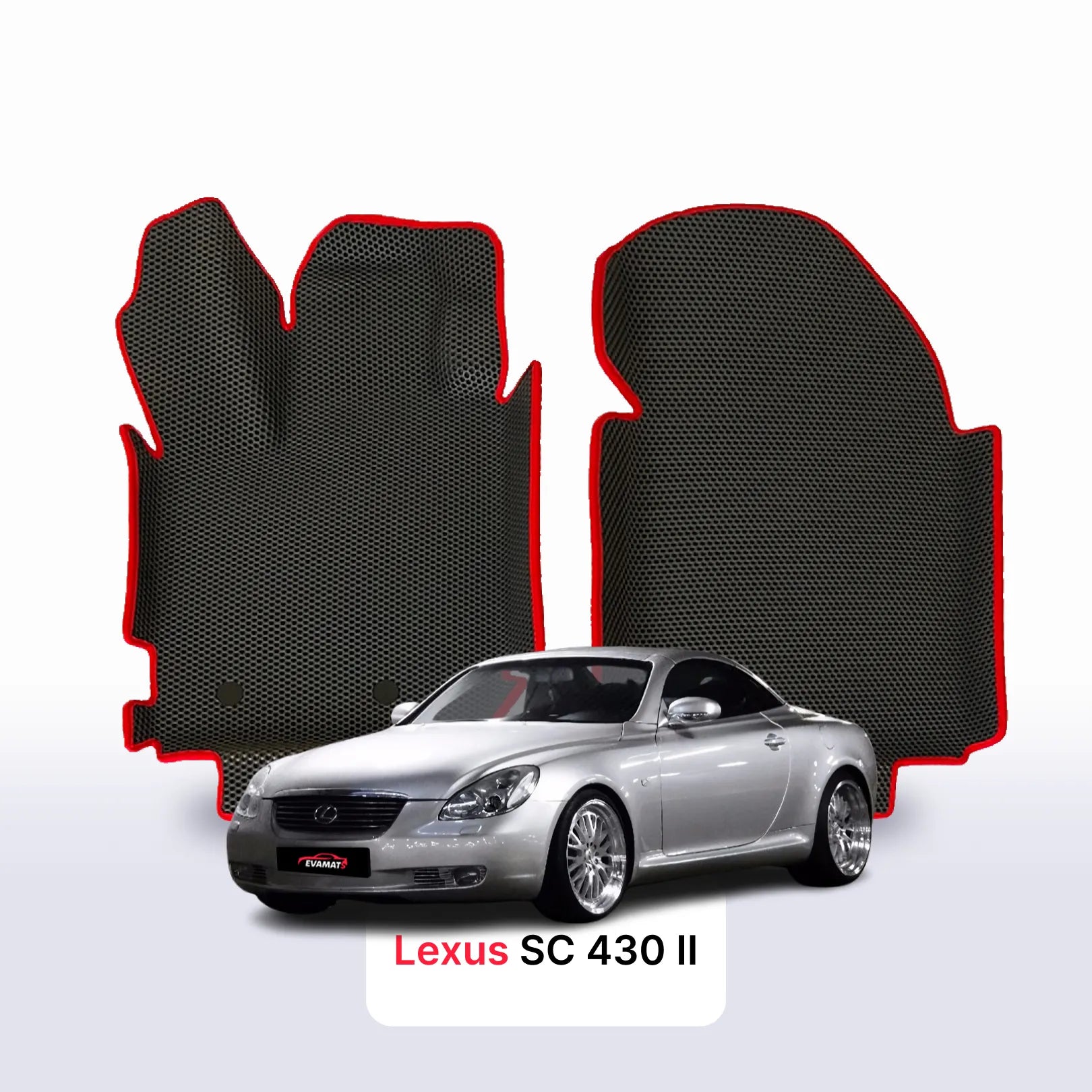 Fußmatten EVAMATS für Lexus SC 430 2 gen 2001-2010 jahr COUPE