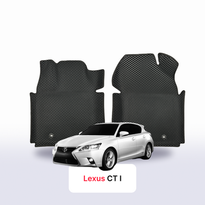 Fußmatten EVAMATS für Lexus CT 1 Gen 2010-2023 Jahr FLIEßHECK 5-Türer