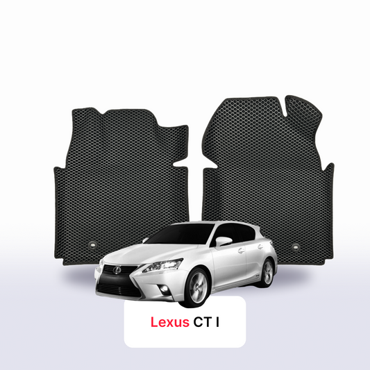 Fußmatten EVAMATS für Lexus CT 1 Gen 2010-2023 Jahr FLIEßHECK 5-Türer