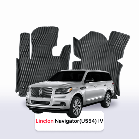 Fußmatten EVAMATS für Lincoln Navigator (U554) 4. Generation 2017–2025 Jahre langer SUV