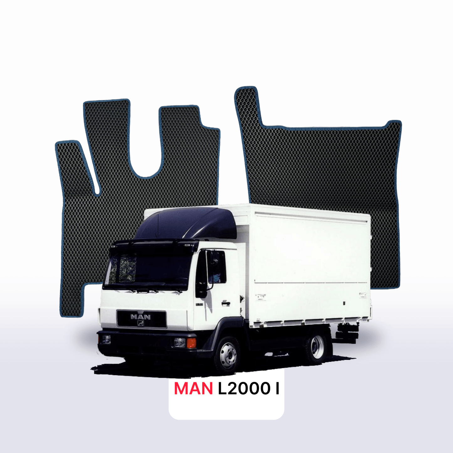 Fußmatten EVAMATS für MAN L2000 1. Generation 1994-2005 Jahr LKW