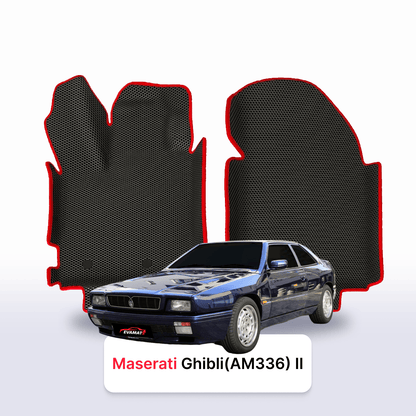 Fußmatten EVAMATS für Maserati Ghibli (AM336) 2. Generation 1992-1998 Jahr COUPE