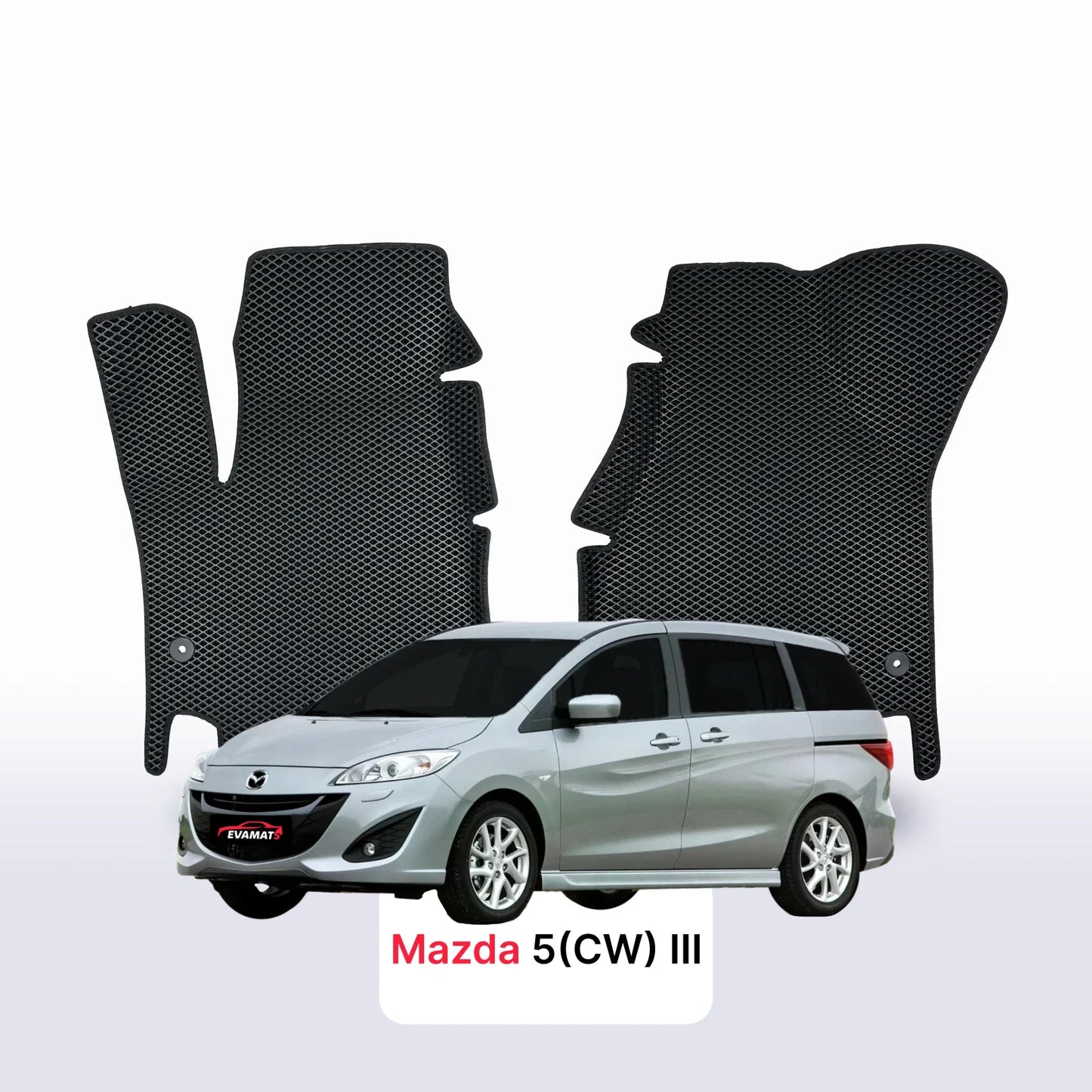 Fußmatten EVAMATS für Mazda 5(CW) 3 gen 2010-2018 jahr Minivan