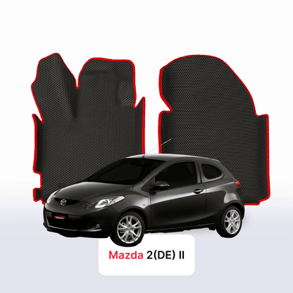 Fußmatten EVAMATS für Mazda 2(DE) 2 gen 2007-2010 rok HATCHBACK 3 Türer