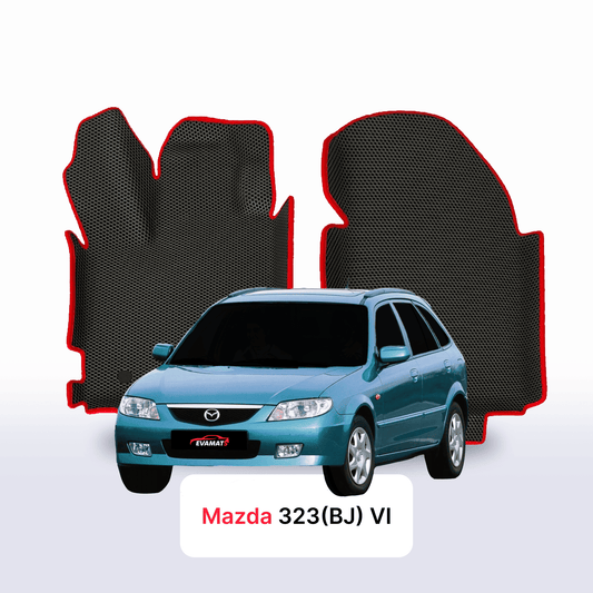 Fußmatten EVAMATS für Mazda 323(BJ) 6. Generation 1998–2003, Schrägheck, 5-türig