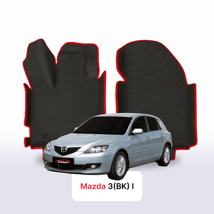 Fußmatten EVAMATS für Mazda 3(BK) 1 gen 2003-2009 jahr SCHÄGHECK 5 türer