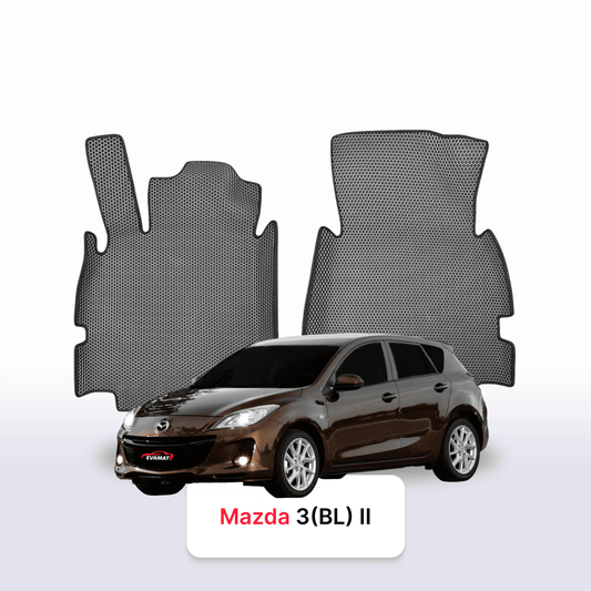 Fußmatten EVAMATS für Mazda 3(BL) 2. Generation 2008–2013, Schrägheck, 5-türig