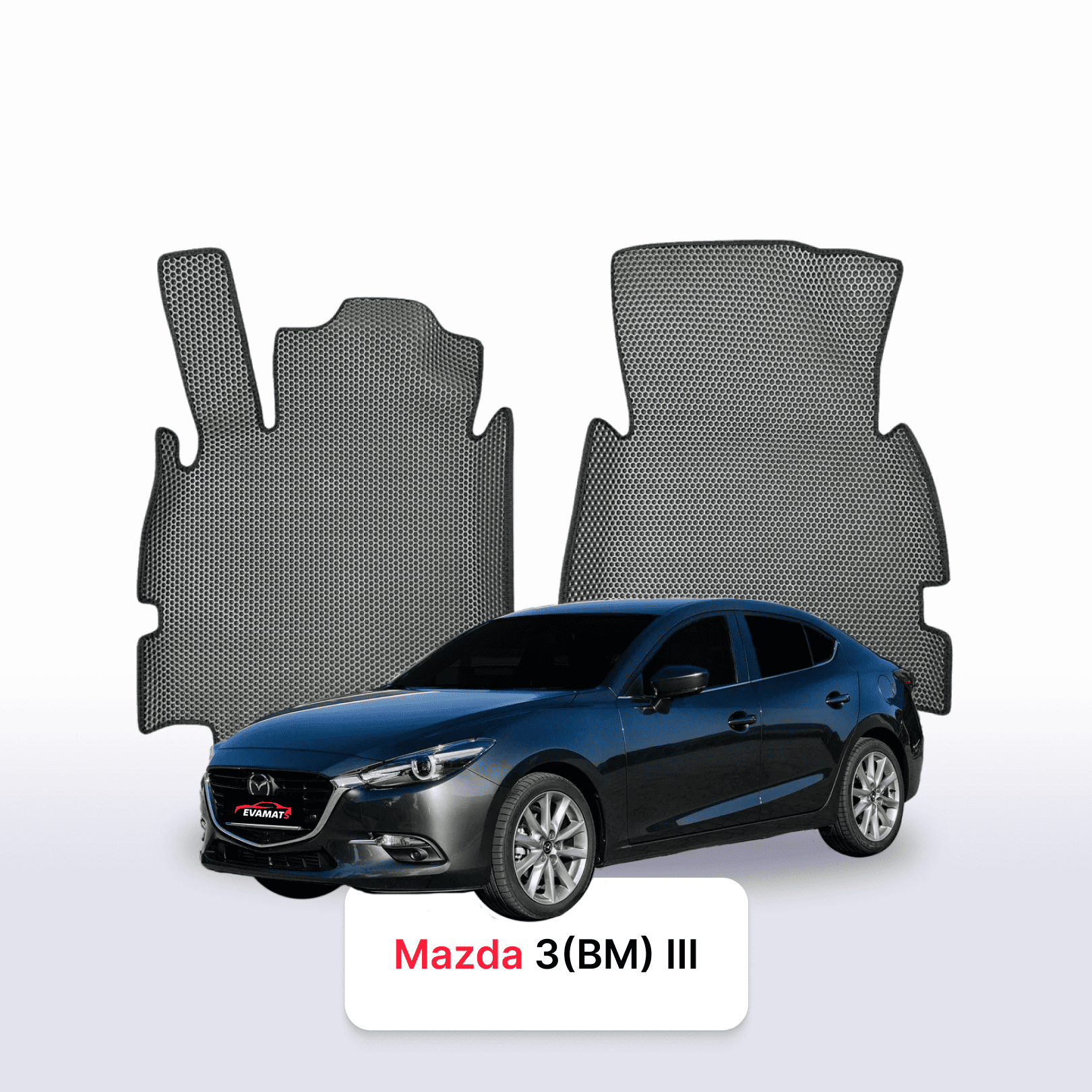 Fußmatten EVAMATS für Mazda 3(BM) 3 gen 2013-2019 jahr LIMOUSINE