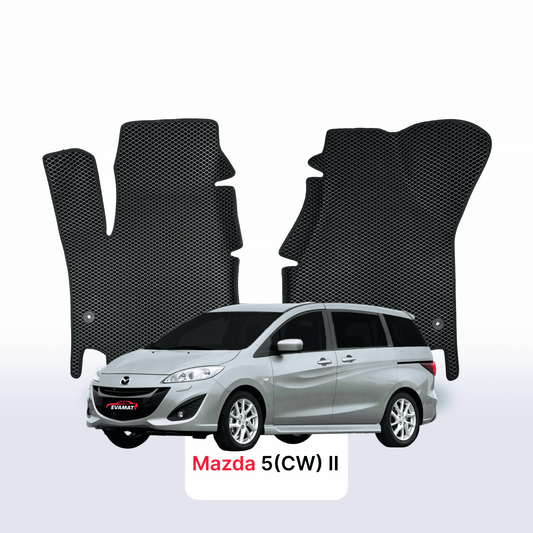 Fußmatten EVAMATS für Mazda 5(CW) 2. Generation 2010-2018 Jahr MINIVAN