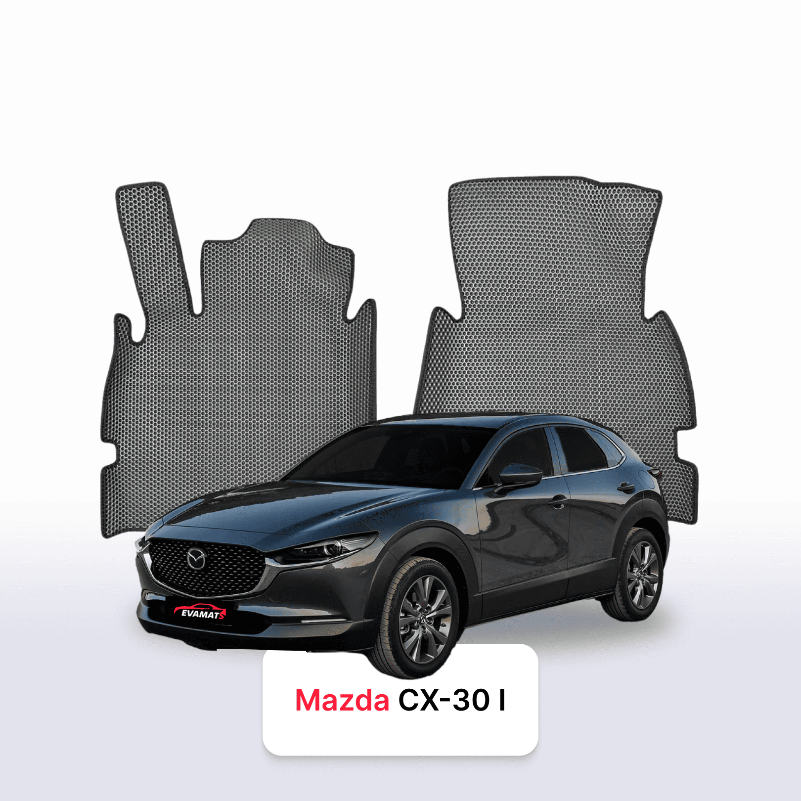Fußmatten EVAMATS für Mazda CX-30 1 gen 2019-2028 jahr SUV