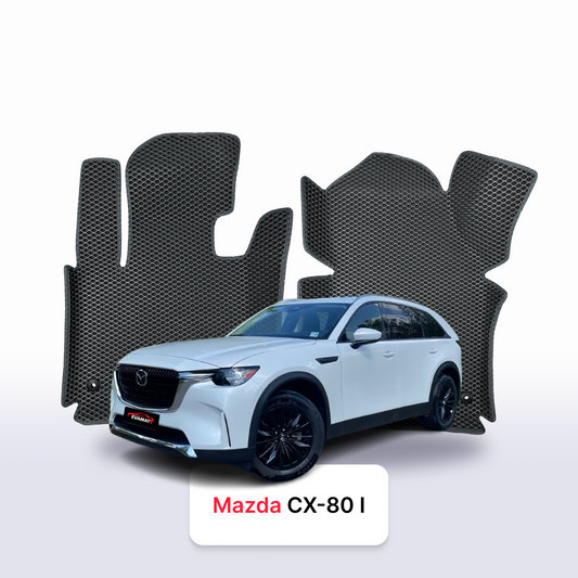 Car mats EVAMATS for Mazda CX-80 1 gen 2024-2028 year SUV