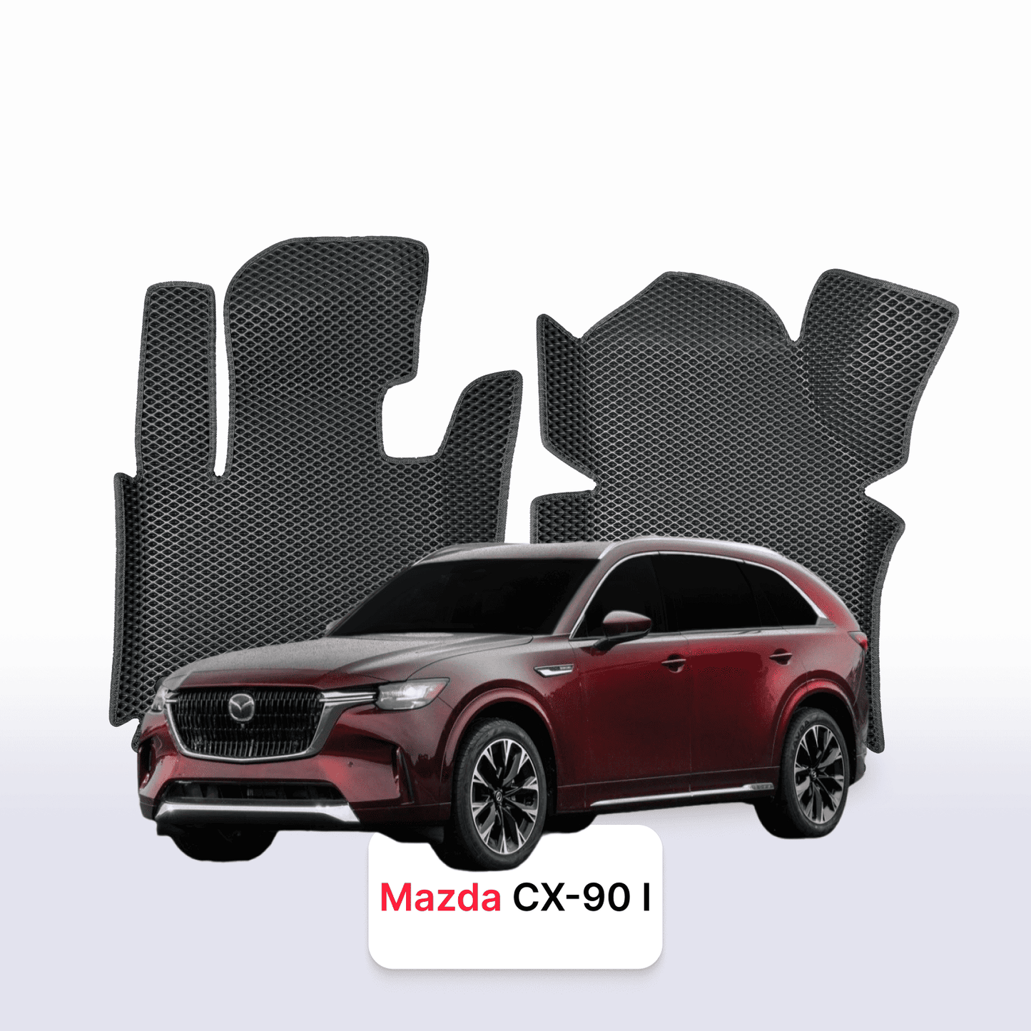 Fußmatten EVAMATS für Mazda CX-90 1. Generation 2023-2025 Jahr SUV