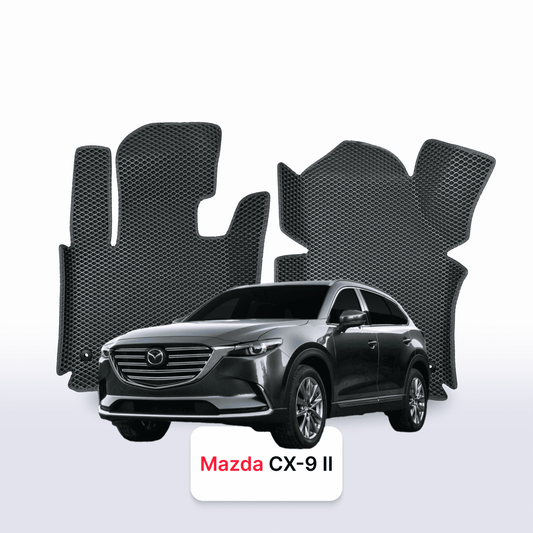 Fußmatten EVAMATS für Mazda CX-9 2. Generation 2016–2025, SUV