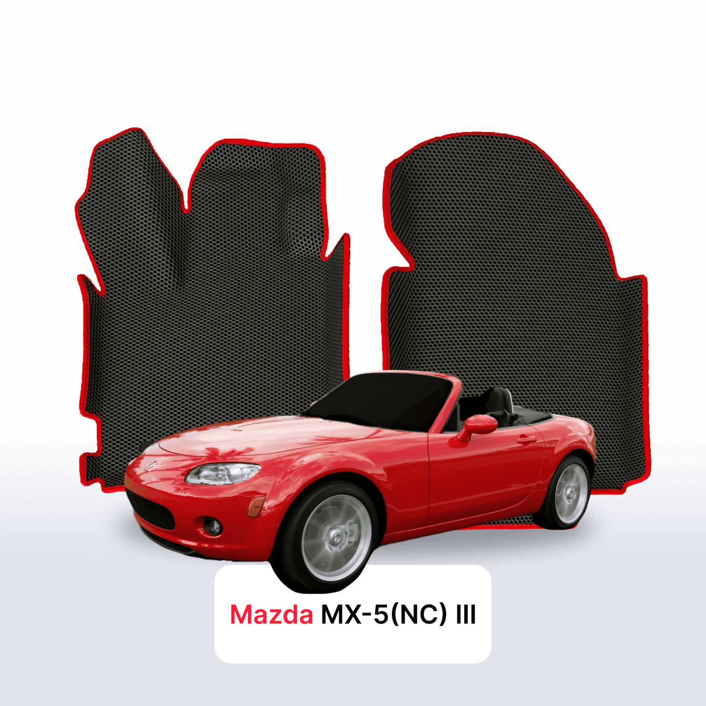 Fußmatten EVAMATS für Mazda MX-5(NC) 3 Gen 2005-2015 Jahr ROADSTER