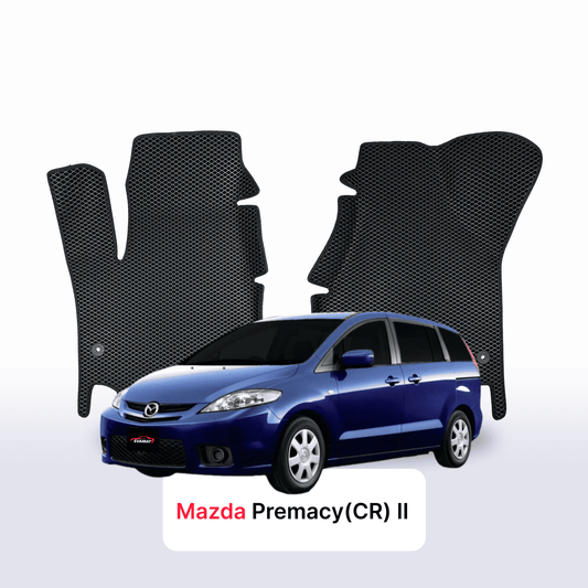 Fußmatten EVAMATS für Mazda Premacy(CR) 2. Generation 2005-2010 Jahr MINIVAN