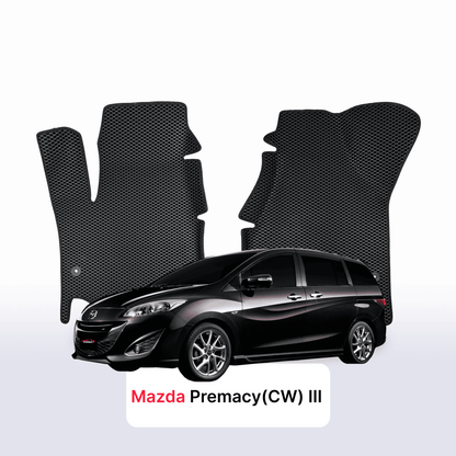 Fußmatten EVAMATS für Mazda Premacy(CW) 3. Generation 2010-2017 Jahr MINIVAN