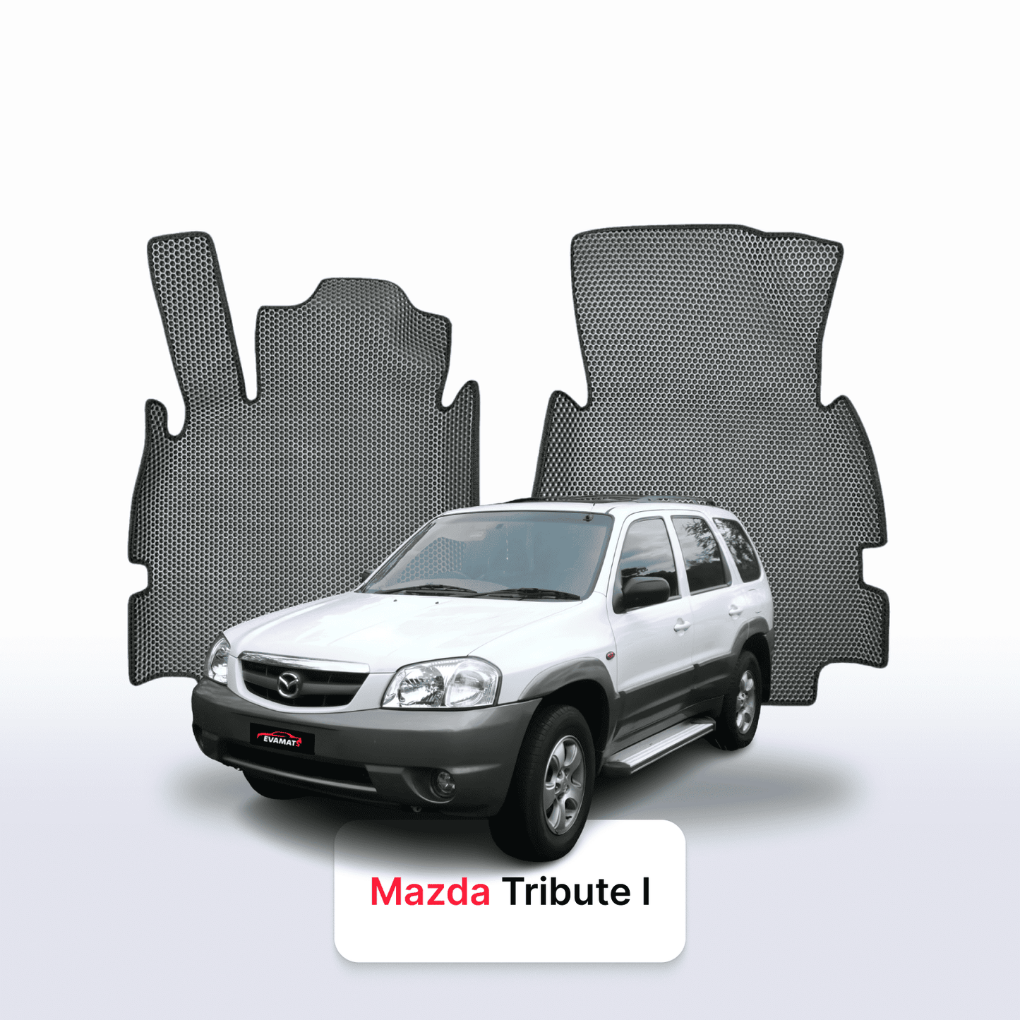Fußmatten EVAMATS für Mazda Tribute 1 Gen 2000-2011 Jahr SUV
