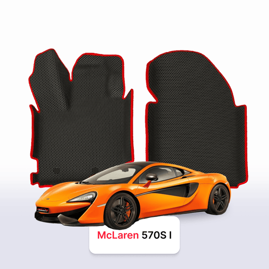 Fußmatten EVAMATS für McLaren 570S 1. Generation 2015-2023 Jahr COUPE