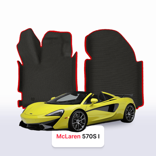 Fußmatten EVAMATS für McLaren 570S 1. Generation 2015-2023 Jahr ROADSTER