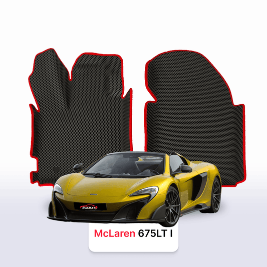 Fußmatten EVAMATS für McLaren 675LT 1 Gen 2015-2017 Jahr CABRIO