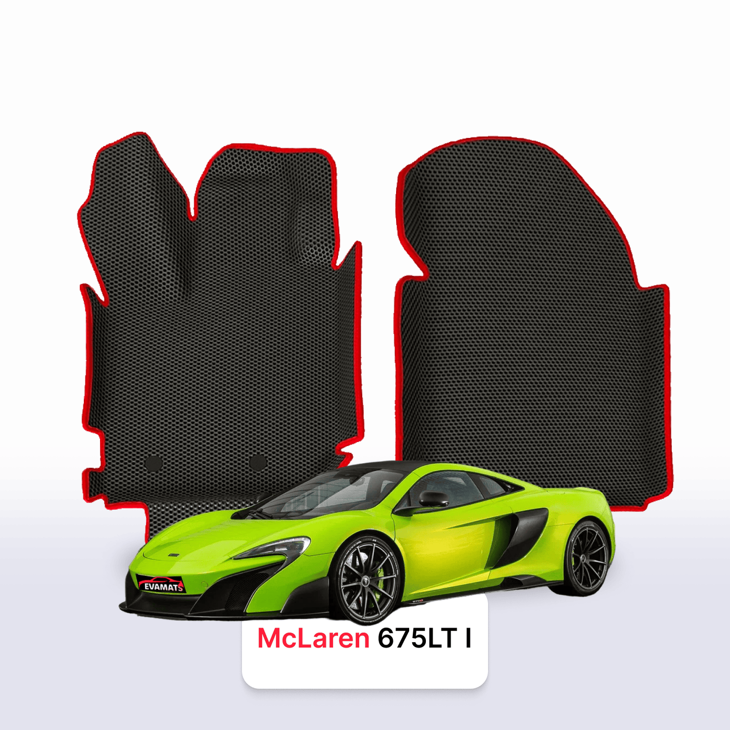 Fußmatten EVAMATS für McLaren 675LT 1 gen 2015-2017 jahr Coupe