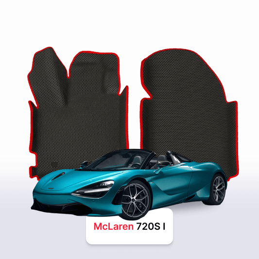 Fußmatten EVAMATS für McLaren 720S 1. Generation 2017-2023 Jahr ROADSTER Spider