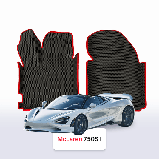 Fußmatten EVAMATS für McLaren 750S 1. Generation 2023-2024 Jahr ROADSTER Spider