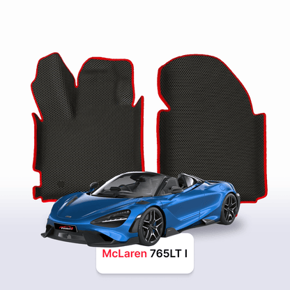 Fußmatten EVAMATS für McLaren 765LT 1 gen 2020-2025 jahr CABRIO