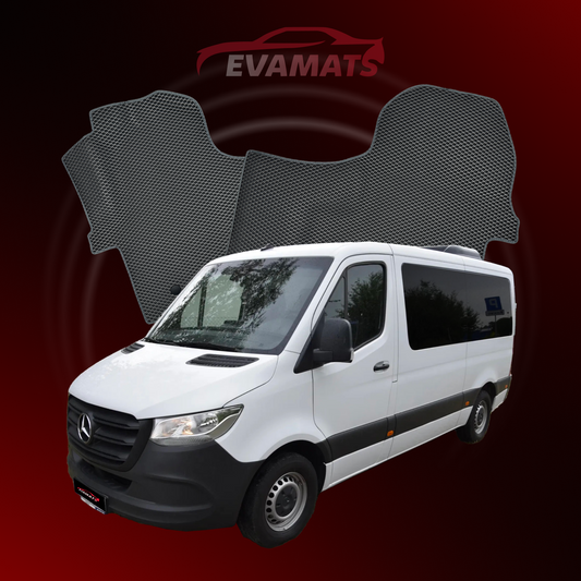 Fußmatten EVAMATS für Mercedes-Benz Sprinter 3. Generation (W907) 2018-2025 Baujahr BUS