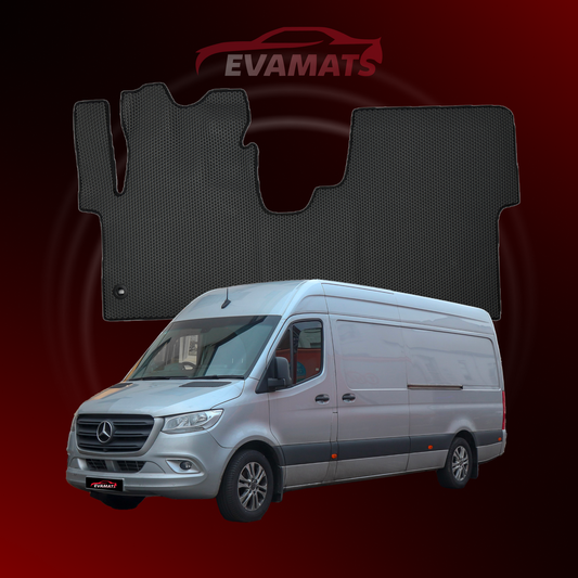 Fußmatten EVAMATS für Mercedes-Benz Sprinter 3. Generation (W907) 2018-2025 Baujahr VAN