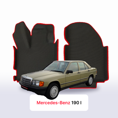Fußmatten EVAMATS für Mercedes-Benz 190 (W201) 1982-1993 Baujahr SEDAN