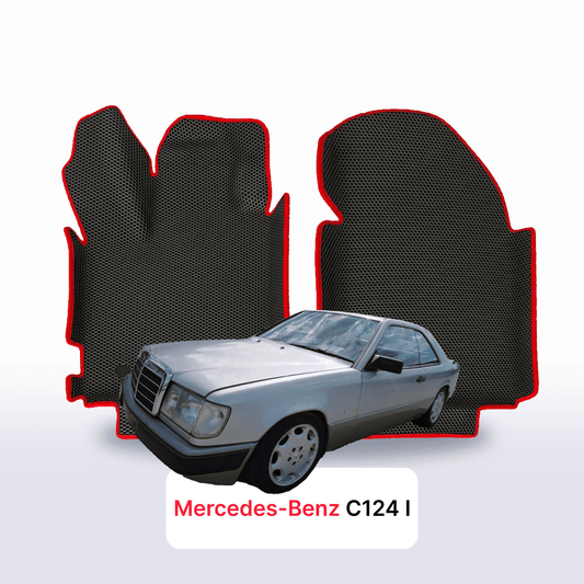 Fußmatten EVAMATS für Mercedes-Benz C124 1984–1993 Baujahr COUPE