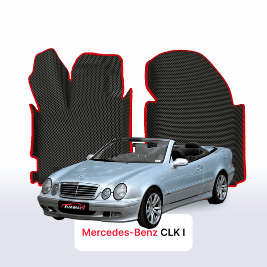 Fußmatten EVAMATS für Mercedes-Benz CLK 1. Generation (C208) 1997 – 2002 Jahr CABRIO