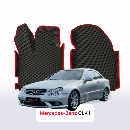 Fußmatten EVAMATS für Mercedes-Benz CLK 1. Generation (C208) 1997 – 2002 COUPE