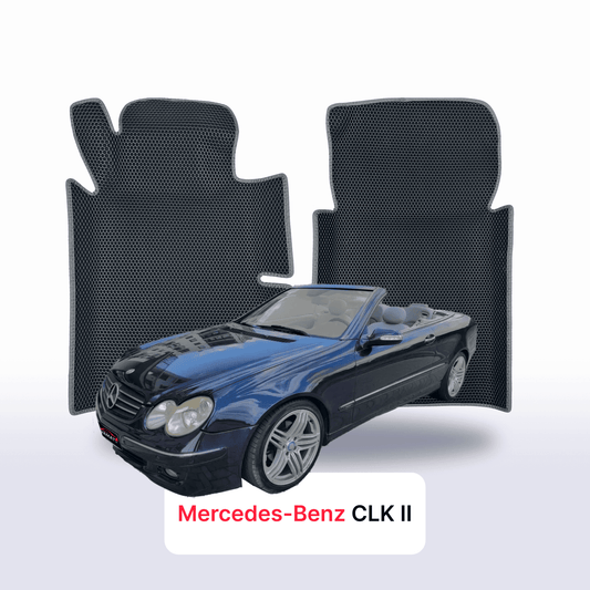 Fußmatten EVAMATS für Mercedes-Benz CLK 2 Gen (C209) 2002 – 2009 Jahr CABRIO