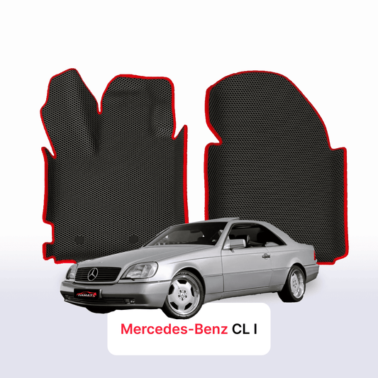 Fußmatten EVAMATS für Mercedes-Benz CL 1. Generation (W140) 1992–1998 Baujahr COUPE