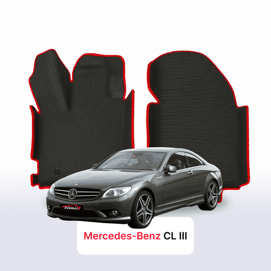 Fußmatten EVAMATS für Mercedes-Benz CL 3. Generation (W216) 2006–2014 Baujahr COUPE