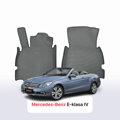 Fußmatten EVAMATS für Mercedes-Benz E-Klasse 4. Generation (A207) 2009-2017 Jahr CABRIO