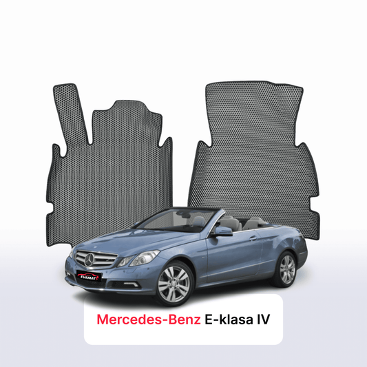 Fußmatten EVAMATS für Mercedes-Benz E-Klasse 4. Generation (A207) 2009-2017 Jahr CABRIO