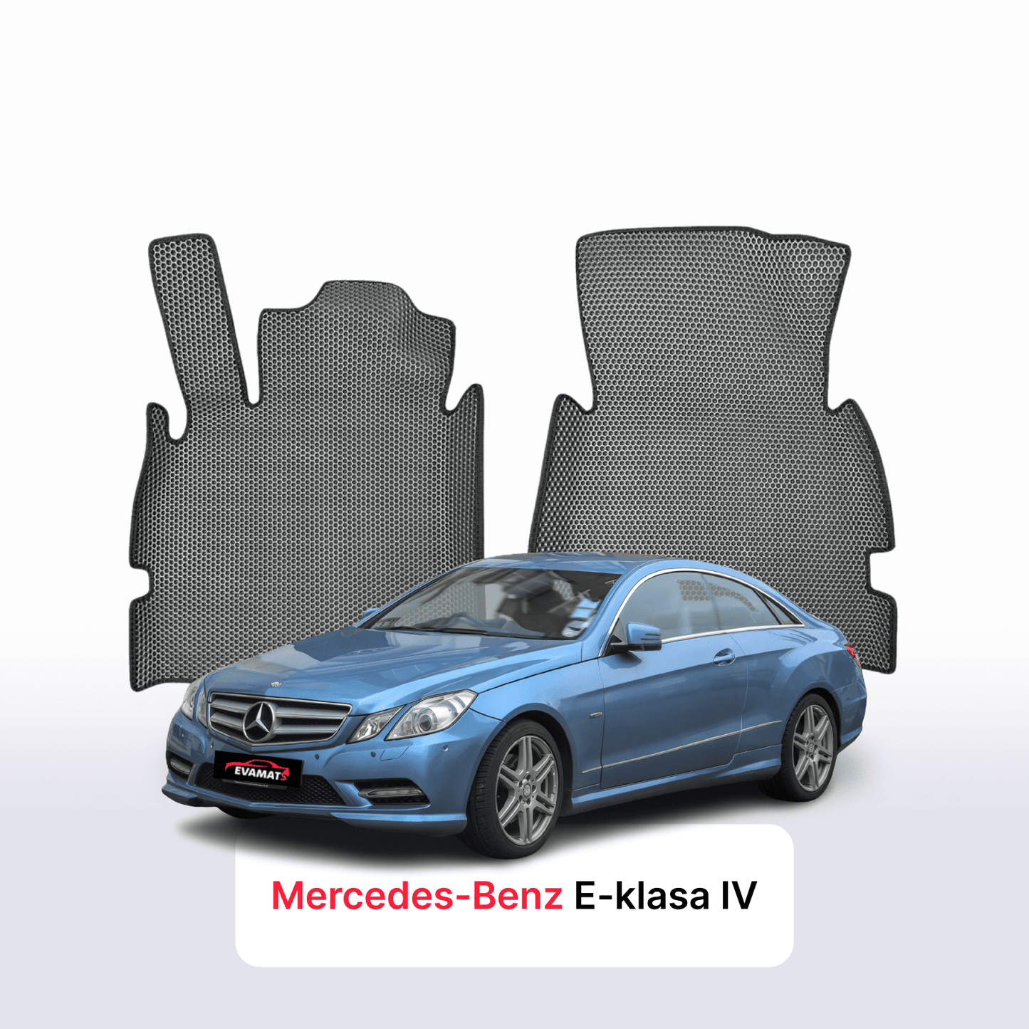 Fußmatten EVAMATS für Mercedes-Benz E-Klasse 4. Generation (C207) 2009-2017 Baujahr COUPE