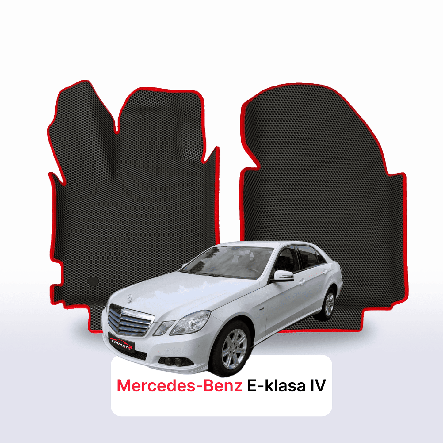 Fußmatten EVAMATS für Mercedes-Benz E-Klasse 4. Generation (W212) 2009 – 2016, Limousine
