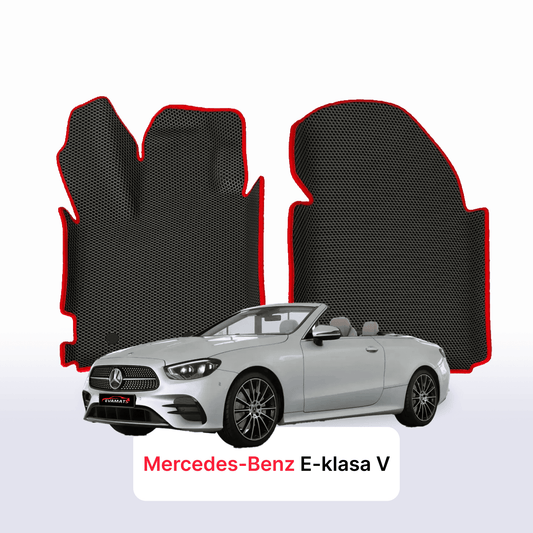 Fußmatten EVAMATS für Mercedes-Benz E-Klasse 5. Generation (W213) 2016 – 2023 Jahr CABRIO