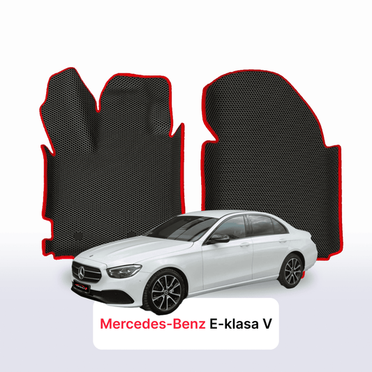 Fußmatten EVAMATS für Mercedes-Benz E-Klasse 5. Generation (W213) 2016 – 2023, Limousine