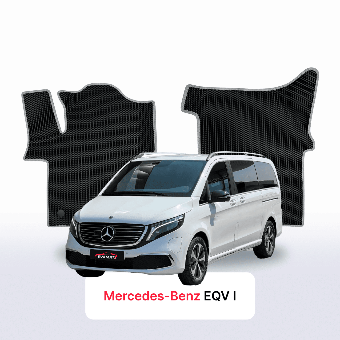 Fußmatten EVAMATS für Mercedes-Benz EQV (N447) 2021-2025 Jahr MINIVAN