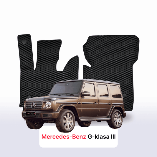 Fußmatten EVAMATS für Mercedes-Benz G-Klasse 3. Generation (W464) 2018–2025, SUV, 5-türig