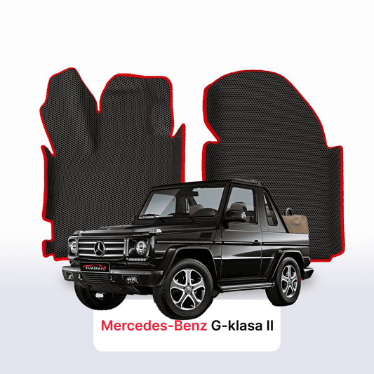 Fußmatten EVAMATS für Mercedes-Benz G-Klasse 2. Generation (W463) 1990–2018, SUV CABRIO