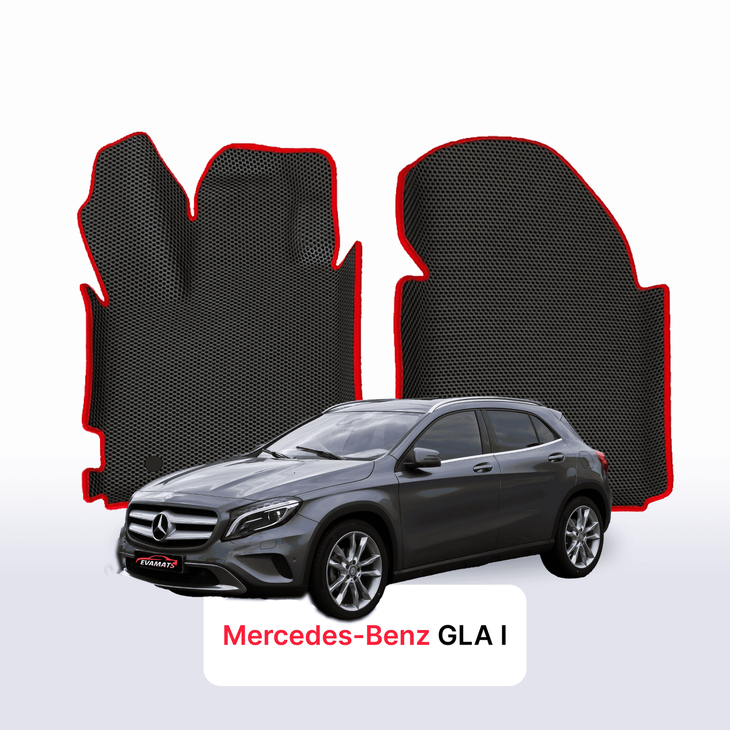 Fußmatten EVAMATS für Mercedes-Benz GLA 1. Generation (X156) 2013 – 2019 SUV