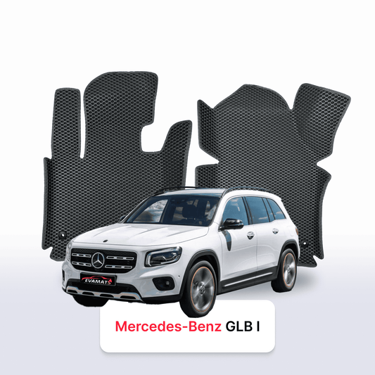 Fußmatten EVAMATS für Mercedes-Benz GLB (X247) 2019-2025 Jahr SUV 7-Sitzer