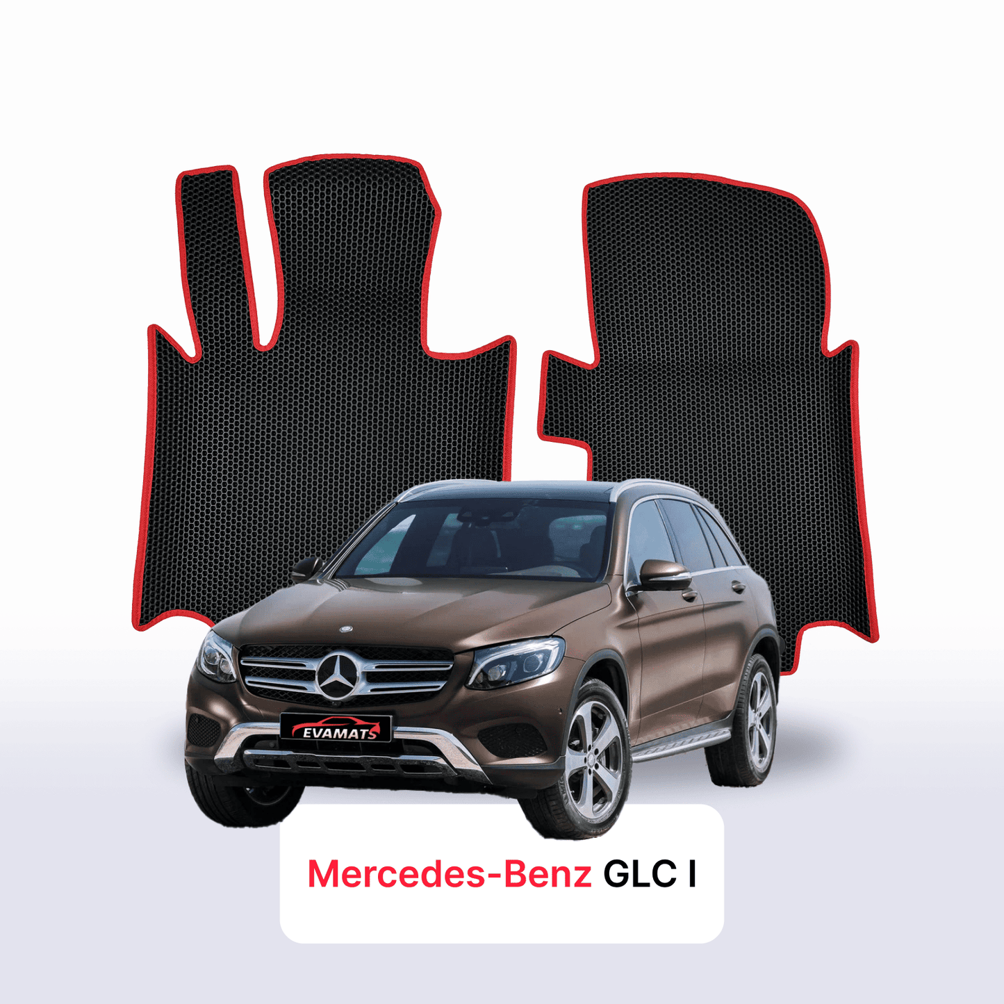Fußmatten EVAMATS für Mercedes-Benz GLC 1. Generation (X253) 2015 − 2023 SUV